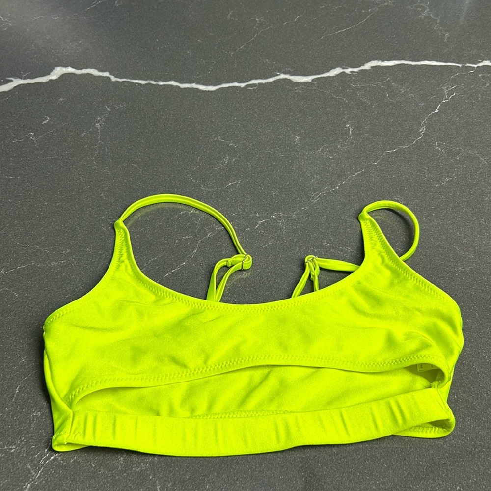 Neon Swimsuit Top